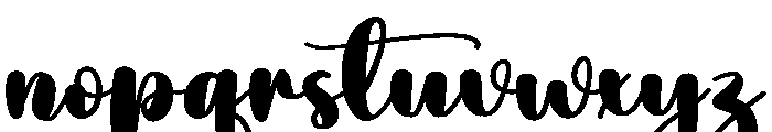 Maybe Font LOWERCASE