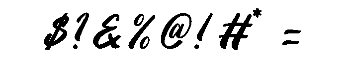 Mayland Font OTHER CHARS