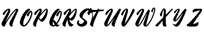 Mayland Font UPPERCASE