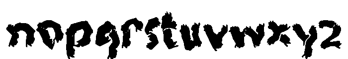 Mazen Font LOWERCASE