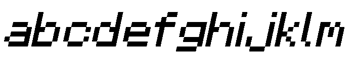 mac's Extended Minecraft Italic FONT