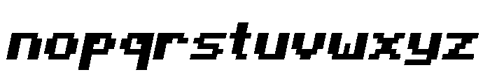 mac's Tweaked Minecraft Bold Italic Font LOWERCASE