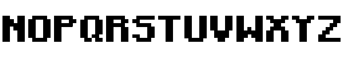 mac's Tweaked Minecraft Bold Font UPPERCASE