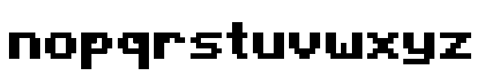mac's Tweaked Minecraft Bold Font LOWERCASE