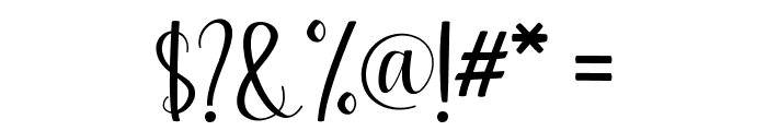 magicalscript-Regular Font OTHER CHARS