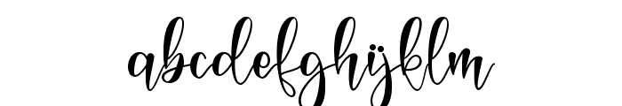 magnolie - personal use Font LOWERCASE