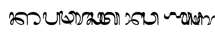 mannabali Font LOWERCASE