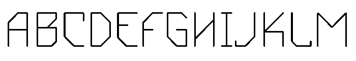mantodea Font UPPERCASE