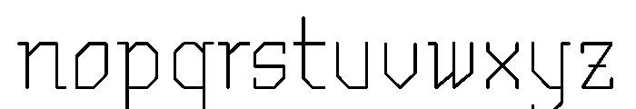mantodea Font LOWERCASE