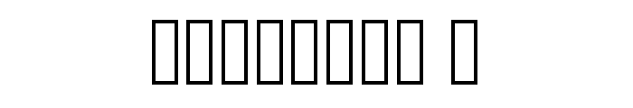 marinto Font OTHER CHARS