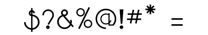 matheva Regular Font OTHER CHARS