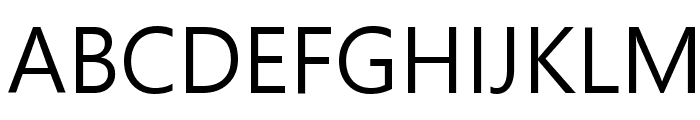 Malgun Gothic Font UPPERCASE