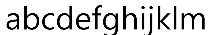 Malgun Gothic Font LOWERCASE