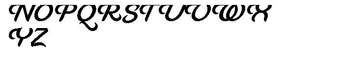 Mahalia Regular Font UPPERCASE