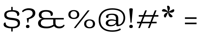 Mala Extended Regular Font OTHER CHARS