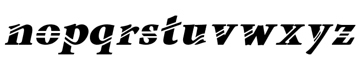 Manasmo-BoldItalic Font LOWERCASE