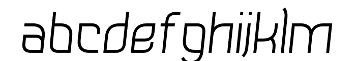 Mandorlato Regular Italic Font LOWERCASE