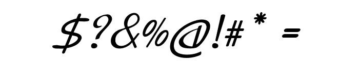 Markette-Italic Font OTHER CHARS