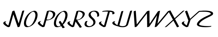 Markette-Italic Font UPPERCASE