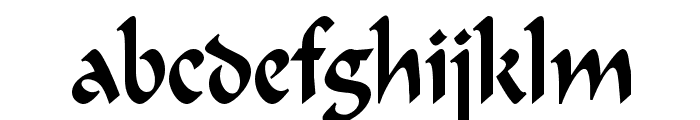 Marlin Condensed Normal Font LOWERCASE