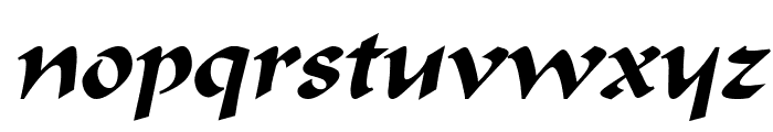 Marlin Italic Font LOWERCASE