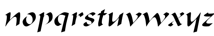 Marlin Thin Italic Font LOWERCASE