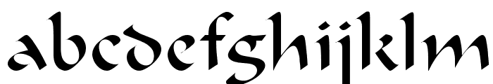 Marlin Thin Normal Font LOWERCASE