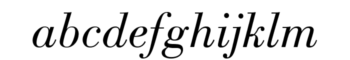 Marque Italic Font LOWERCASE