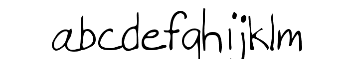 Martin Regular Font LOWERCASE