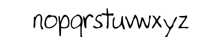 Martin Regular Font LOWERCASE