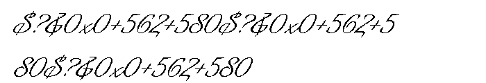 Matogrosso Script Font OTHER CHARS