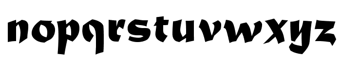 MaturaMTStd Font LOWERCASE