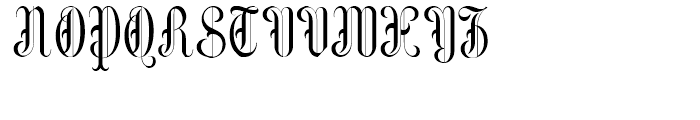 MacKellarBorussianNF Regular Font UPPERCASE