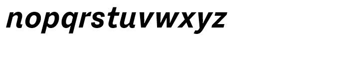 Macklin Sans Bold Italic Font LOWERCASE
