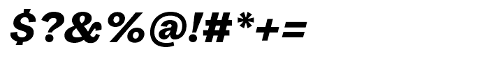 Macklin Slab ExtraBold Italic Font OTHER CHARS