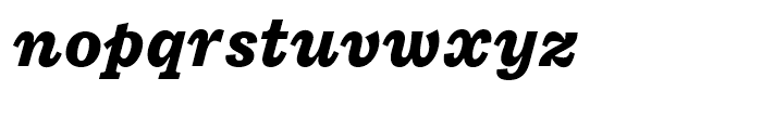 Macklin Slab ExtraBold Italic Font LOWERCASE