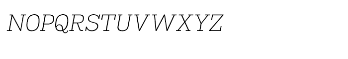 Madawaska Extra Light Italic SC Font LOWERCASE