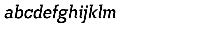Madawaska Semi Bold Italic Font LOWERCASE