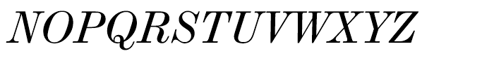 Madison Antiqua Italic Font UPPERCASE