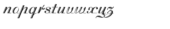 Madisonian Engraved Font LOWERCASE