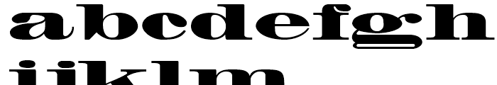 Madrone Regular Font LOWERCASE