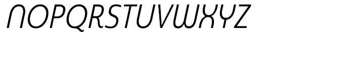 Madurai Cond Regular Italic Font UPPERCASE
