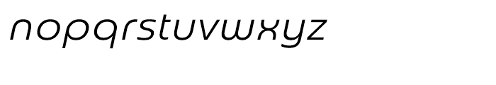 Madurai Ext Regular Italic Font LOWERCASE