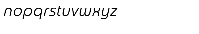 Madurai Norm Regular Italic Font LOWERCASE
