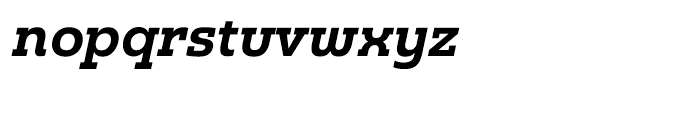 Madurai Slab Normal Bold Italic Font LOWERCASE