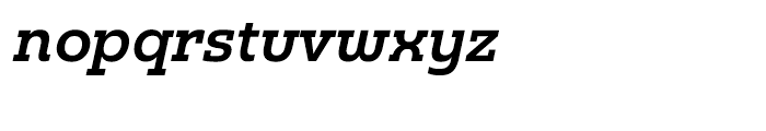 Madurai Slab Normal Demi Italic Font LOWERCASE