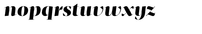 Mafra Display Black Italic Font LOWERCASE