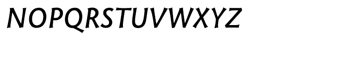 Magma Condensed SemiBold Italic Font UPPERCASE