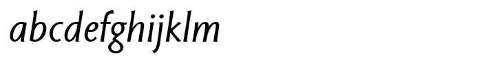 Magma II Italic Font LOWERCASE