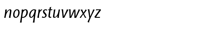 Magma II Italic Font LOWERCASE